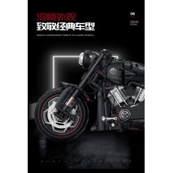 GULY 60521 XE MÁY ĐUÔI MỀM tỷ lệ 1:5 bộ đồ chơi xếp lắp ráp ghép mô hình Technic Kỹ Thuật Công Nghệ Cao Mô Hình Phương Tiện 2260 khối