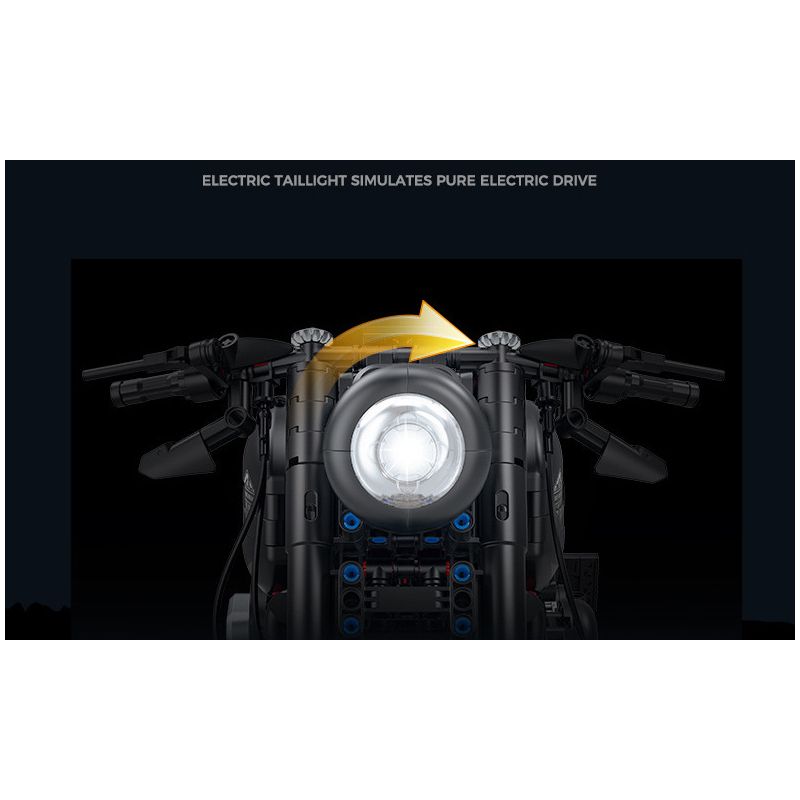 GULY 60521 XE MÁY ĐUÔI MỀM tỷ lệ 1:5 bộ đồ chơi xếp lắp ráp ghép mô hình Technic Kỹ Thuật Công Nghệ Cao Mô Hình Phương Tiện 2260 khối