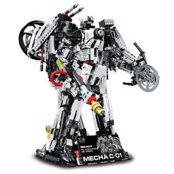 GULY 60520 XE MÁY BIẾN HÌNH tỷ lệ 1:5 bộ đồ chơi xếp lắp ráp ghép mô hình Technic LOTUS C-01 Kỹ Thuật Công Nghệ Cao Mô Hình Phương Tiện 2616 khối