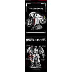 GULY 60520 XE MÁY BIẾN HÌNH tỷ lệ 1:5 bộ đồ chơi xếp lắp ráp ghép mô hình Technic LOTUS C-01 Kỹ Thuật Công Nghệ Cao Mô Hình Phương Tiện 2616 khối