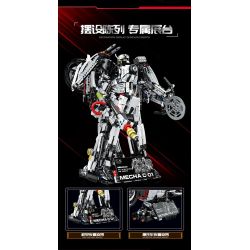 GULY 60520 XE MÁY BIẾN HÌNH tỷ lệ 1:5 bộ đồ chơi xếp lắp ráp ghép mô hình Technic LOTUS C-01 Kỹ Thuật Công Nghệ Cao Mô Hình Phương Tiện 2616 khối