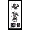 GULY 60520 XE MÁY BIẾN HÌNH tỷ lệ 1:5 bộ đồ chơi xếp lắp ráp ghép mô hình Technic LOTUS C-01 Kỹ Thuật Công Nghệ Cao Mô Hình Phương Tiện 2616 khối
