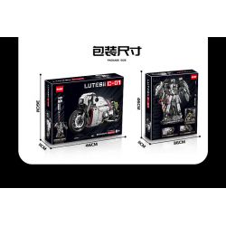 GULY 60520 XE MÁY BIẾN HÌNH tỷ lệ 1:5 bộ đồ chơi xếp lắp ráp ghép mô hình Technic LOTUS C-01 Kỹ Thuật Công Nghệ Cao Mô Hình Phương Tiện 2616 khối