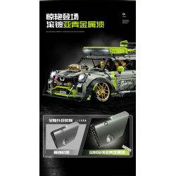 GULY 10632 XE ĐỘ MINI 1:10 tỷ lệ 1:10 bộ đồ chơi xếp lắp ráp ghép mô hình Technic Kỹ Thuật Công Nghệ Cao Mô Hình Phương Tiện 2550 khối