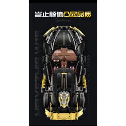 GULY 10631 XE THỂ THAO 1:8 tỷ lệ 1:8 bộ đồ chơi xếp lắp ráp ghép mô hình Technic Kỹ Thuật Công Nghệ Cao Mô Hình Phương Tiện 4368 khối