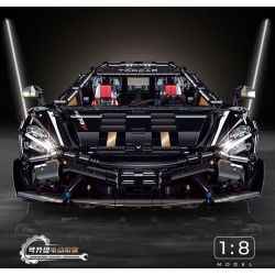 GULY 10625 XE THỂ THAO 1:8 tỷ lệ 1:8 bộ đồ chơi xếp lắp ráp ghép mô hình Technic MCLAREN 720S SPORTCAR Kỹ Thuật Công Nghệ Cao Mô Hình Phương Tiện 3658 khối