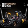 GULY 10625 XE THỂ THAO 1:8 tỷ lệ 1:8 bộ đồ chơi xếp lắp ráp ghép mô hình Technic MCLAREN 720S SPORTCAR Kỹ Thuật Công Nghệ Cao Mô Hình Phương Tiện 3658 khối