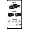 GULY 10625 XE THỂ THAO 1:8 tỷ lệ 1:8 bộ đồ chơi xếp lắp ráp ghép mô hình Technic MCLAREN 720S SPORTCAR Kỹ Thuật Công Nghệ Cao Mô Hình Phương Tiện 3658 khối