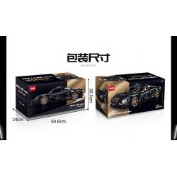 GULY 10625 XE THỂ THAO 1:8 tỷ lệ 1:8 bộ đồ chơi xếp lắp ráp ghép mô hình Technic MCLAREN 720S SPORTCAR Kỹ Thuật Công Nghệ Cao Mô Hình Phương Tiện 3658 khối