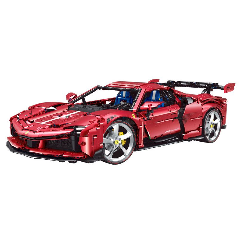 Lego GULY 10623 Xếp hình lắp ráp ghép mô hình Xe thể thao Ferrari 1:8