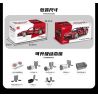 GULY 10623 XE THỂ THAO FERRARI 1:8 tỷ lệ 1:8 bộ đồ chơi xếp lắp ráp ghép mô hình Technic Kỹ Thuật Công Nghệ Cao Mô Hình Phương Tiện 3982 khối