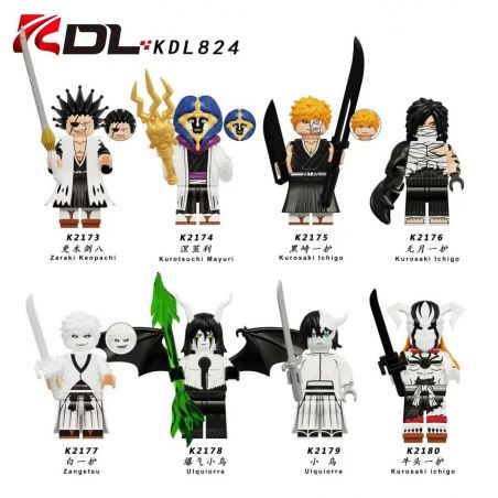 KDL 824 K2173 2173 K2174 2174 K2175 2175 K2176 2176 K2177 2177 K2178 2178 K2179 2179 K2180 2180 8 LOẠI NHÂN VẬT NHỎ GRIM REAPER bộ đồ chơi xếp lắp ráp ghép mô hình Movie & Game BLEACH Phim Và Trò Chơi