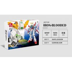 JIESTAR 58107 GF13-01MJ II THIÊN CHÚA MÁU SẮT bộ đồ chơi xếp lắp ráp ghép mô hình Movie & Game Phim Và Trò Chơi 1694 khối