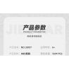JIESTAR 58107 GF13-01MJ II THIÊN CHÚA MÁU SẮT bộ đồ chơi xếp lắp ráp ghép mô hình Movie & Game Phim Và Trò Chơi 1694 khối