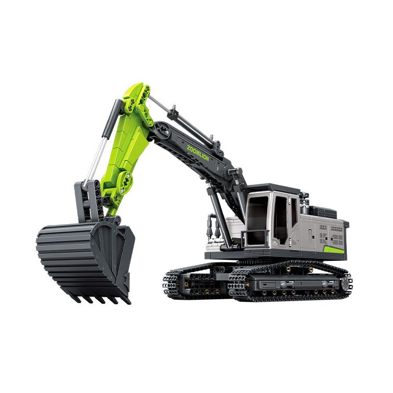 SEMBO 705113 Zoomlion Xếp hình lắp ráp ghép mô hình Zoomlion: Cấp độ máy xúc bậc thầy SEMBO 705113 Zoomlion Xếp hình lắp ráp ghép mô hình Zoomlion: Cấp độ máy xúc bậc thầy