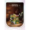 JIESTAR 89108 CHẾ ĐỘ XEM PHỐ SÁNG TẠO CỬA HÀNG THỰC VẬT MỌNG NƯỚC bộ đồ chơi xếp lắp ráp ghép mô hình POTTED PLANT SHOP 2647 khối