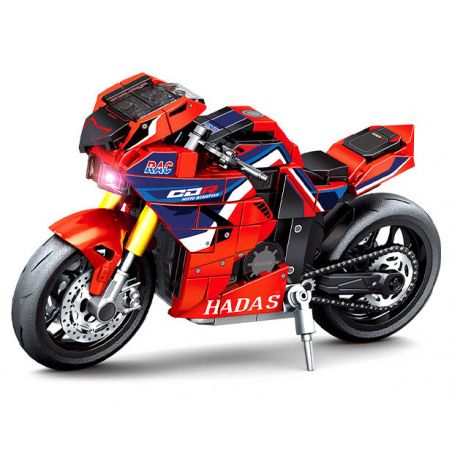 SEMBO 714533 THẾ GIỚI Ô TÔ XE MÁY 714533 bộ đồ chơi xếp lắp ráp ghép mô hình Racers Đua Tốc Độ 253 khối