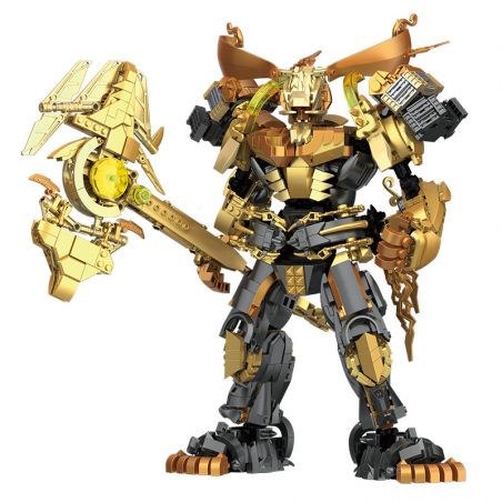 KOZOSHA 212217 CƠ KHÍ TRUNG QUỐC PANGU bộ đồ chơi xếp lắp ráp ghép mô hình CHINOISERIE MECHA 1760 khối