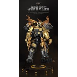 KOZOSHA 212217 CƠ KHÍ TRUNG QUỐC PANGU bộ đồ chơi xếp lắp ráp ghép mô hình CHINOISERIE MECHA 1760 khối