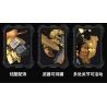 KOZOSHA 212217 CƠ KHÍ TRUNG QUỐC PANGU bộ đồ chơi xếp lắp ráp ghép mô hình CHINOISERIE MECHA 1760 khối