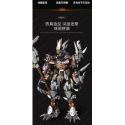 JMBRICKLAYER 70149 KOZOSHA 212218 CƠ GIÁP QUỐC GIA DANH TƯỚNG THỜI CHIẾN BAI QI bộ đồ chơi xếp lắp ráp ghép mô hình 1620 khối