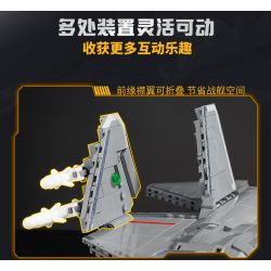 KEEPPLEY 23019 PHIÊN BẢN CƠ SỞ CỦA MÁY BAY CHIẾN ĐẤU TÀNG HÌNH J-35 tỷ lệ 1:36 bộ đồ chơi xếp lắp ráp ghép mô hình Military Army Quân Sự Bộ Đội 1877 khối