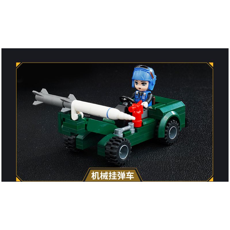 KEEPPLEY 23019 PHIÊN BẢN CƠ SỞ CỦA MÁY BAY CHIẾN ĐẤU TÀNG HÌNH J-35 tỷ lệ 1:36 bộ đồ chơi xếp lắp ráp ghép mô hình Military Army Quân Sự Bộ Đội 1877 khối