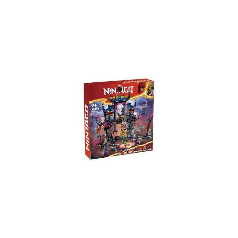 Lego No license 35665 Wolf Mask Shadow Dojo Xếp hình lắp ráp ghép mô hình Võ đường bóng tối mặt nạ sói