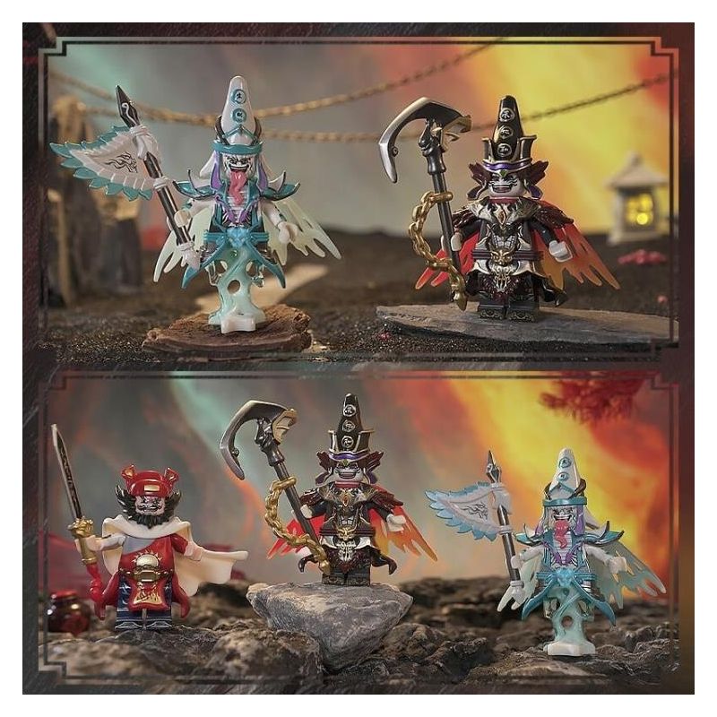 DATABASE 11716 BẠCH VÔ THƯỜNG bộ đồ chơi xếp lắp ráp ghép mô hình