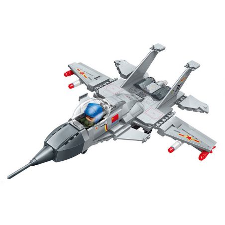 QMAN ENLIGHTEN KEEPPLEY 22017 SỨ MỆNH SẤM SÉT CÁ MẬP BAY J-15 bộ đồ chơi xếp lắp ráp ghép mô hình Military Army Quân Sự Bộ Đội