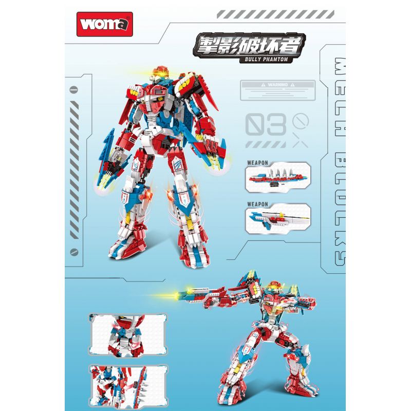 WOMA C4006 4006 KẺ PHÁ BÓNG bộ đồ chơi xếp lắp ráp ghép mô hình BULLY PHAMTOM 1551 khối