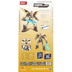 WOMA C4004 4004 MECHA CÁNH BAY SAND EAGLE bộ đồ chơi xếp lắp ráp ghép mô hình FEROCIOUS EAGLE 1090 khối