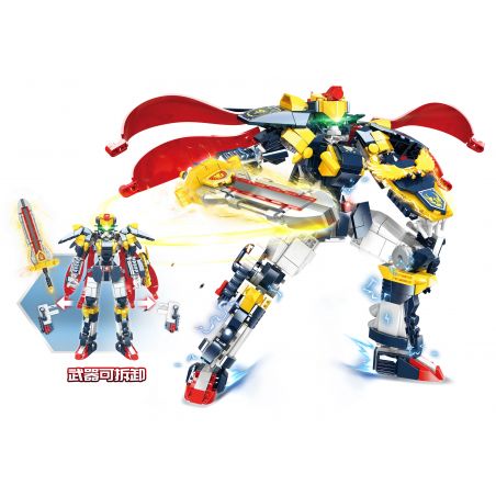 WOMA C4002 4002 THIÊN NGUYÊN HIỆP SĨ bộ đồ chơi xếp lắp ráp ghép mô hình HOLLY KNIGHT 749 khối