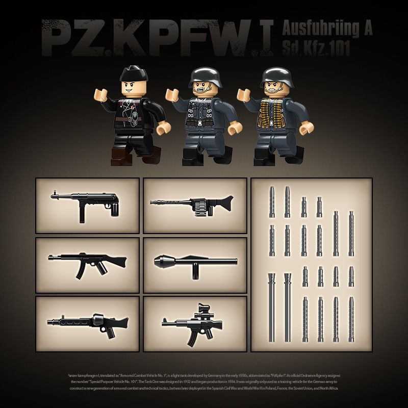 QuanGuan 100274 Quan Guan 100274 XE TĂNG 1 LOẠI A bộ đồ chơi xếp lắp ráp ghép mô hình Military Army Quân Sự Bộ Đội 565 khối