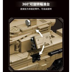 KOZOSHA 2215 XE TĂNG T37-X bộ đồ chơi xếp lắp ráp ghép mô hình Military Army T37-X ELECTROMAGNETIC GUN TANK Quân Sự Bộ Đội 782 khối