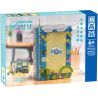ZHEGAO 958004 STUDIO CHỤP ẢNH BOOKEND bộ đồ chơi xếp lắp ráp ghép mô hình BOOK SHELF 948 khối