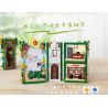 ZHEGAO 958003 BƯU ĐIỆN THỤY LÝ bộ đồ chơi xếp lắp ráp ghép mô hình BOOK SHELF BOOKEND POST OFFICE 955 khối