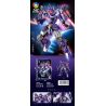 JIQILE 46053 CƠ KHÍ SỐ 003 bộ đồ chơi xếp lắp ráp ghép mô hình MECHWARRIOR 525 khối