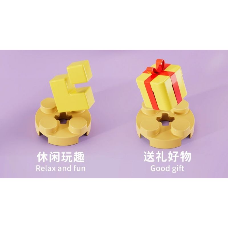 FORANGE FC8134 8134 NHẠC CỤ MINI 2.0 6 DÂN TỘC TRUYỀN THỐNG MANG PHONG CÁCH CỔ XƯA ĐÀN TỲ BÀ NHỊ TRỐNG ĐỎ TRANH SÁO BẦU BÍ bộ đồ chơi xếp lắp ráp ghép mô hình Creator Sáng Tạo 693 khối