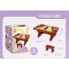 FORANGE FC8134 8134 NHẠC CỤ MINI 2.0 6 DÂN TỘC TRUYỀN THỐNG MANG PHONG CÁCH CỔ XƯA ĐÀN TỲ BÀ NHỊ TRỐNG ĐỎ TRANH SÁO BẦU BÍ bộ đồ chơi xếp lắp ráp ghép mô hình Creator Sáng Tạo 693 khối