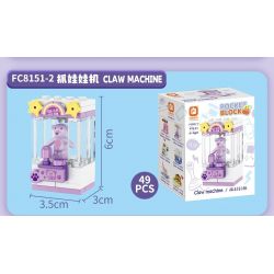 FORANGE FC8151 8151 THÀNH PHỐ TRÒ CHƠI ĐIỆN TỬ THỜI THƯỢNG 12 LOẠI MÁY NHẢY VUỐT XỔ SỐ GASHAPON NGỰA BẬP BÊNH ĐÁNH ĐÒN MÔ TÔ XE ĐẠP ĐẤM BỐC ĐUA VIDEO BẮN SÚNG VẬN BẰNG ĐỒNG XU bộ đồ chơi xếp lắp ráp ghép mô hình Creator GAMES CITY Sáng Tạo 640 khối