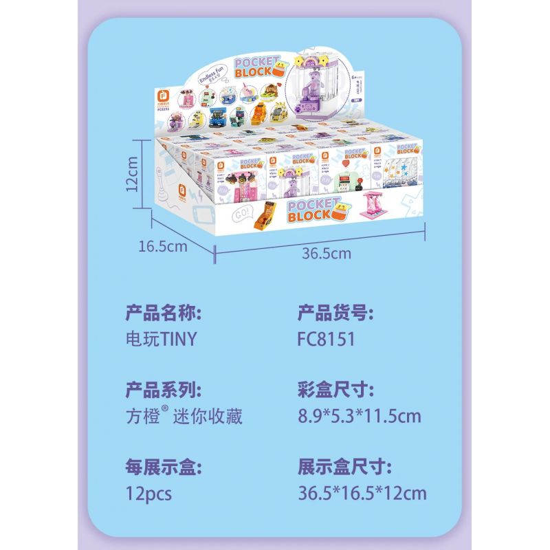 FORANGE FC8151 8151 THÀNH PHỐ TRÒ CHƠI ĐIỆN TỬ THỜI THƯỢNG 12 LOẠI MÁY NHẢY VUỐT XỔ SỐ GASHAPON NGỰA BẬP BÊNH ĐÁNH ĐÒN MÔ TÔ XE ĐẠP ĐẤM BỐC ĐUA VIDEO BẮN SÚNG VẬN BẰNG ĐỒNG XU bộ đồ chơi xếp lắp ráp ghép mô hình Creator GAMES CITY Sáng Tạo 640 khối