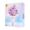 TOP TOY TC1124 1124 BÓ HOA QUÀ TẶNG LÃNG MẠN VĨNH CỬU VỚI TRÁI TIM NGẬP TRÀN BƯỚM bộ đồ chơi xếp lắp ráp ghép mô hình Arts & Crafts 800 khối