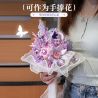 TOP TOY TC1124 1124 BÓ HOA QUÀ TẶNG LÃNG MẠN VĨNH CỬU VỚI TRÁI TIM NGẬP TRÀN BƯỚM bộ đồ chơi xếp lắp ráp ghép mô hình Arts & Crafts 800 khối
