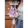 TOP TOY TC1124 1124 BÓ HOA QUÀ TẶNG LÃNG MẠN VĨNH CỬU VỚI TRÁI TIM NGẬP TRÀN BƯỚM bộ đồ chơi xếp lắp ráp ghép mô hình Arts & Crafts 800 khối