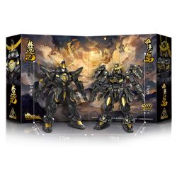 SEMBO 900018 HIỆU ỨNG TỔ TIÊN MO SHOU TIGER OF KAI BRAHMA MARU BLACK GOLD PHIÊN BẢN GIỚI HẠN bộ đồ chơi xếp lắp ráp ghép mô hình Movie & Game Phim Và Trò Chơi