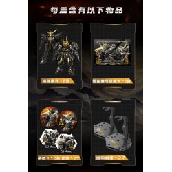 SEMBO 900018 HIỆU ỨNG TỔ TIÊN MO SHOU TIGER OF KAI BRAHMA MARU BLACK GOLD PHIÊN BẢN GIỚI HẠN bộ đồ chơi xếp lắp ráp ghép mô hình Movie & Game Phim Và Trò Chơi