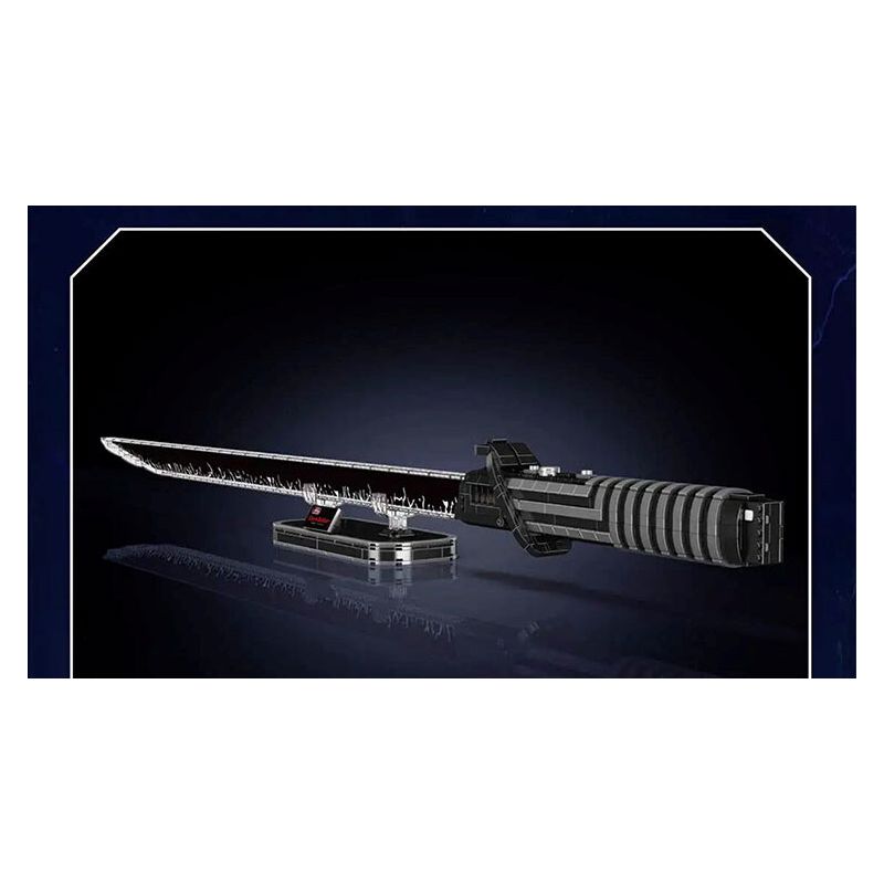 MouldKing 10138 Mould King 10138 DARKSABER bộ đồ chơi xếp lắp ráp ghép mô hình Star Wars DARK SABER Chiến Tranh Giữa Các Vì Sao 885 khối