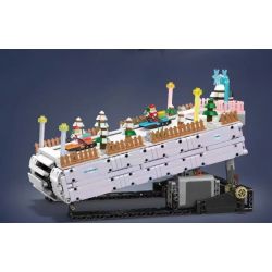 MouldKing 10158 Mould King 10158 KHU NGHỈ DƯỠNG TRƯỢT TUYẾT bộ đồ chơi xếp lắp ráp ghép mô hình Technic SKI RESORT Kỹ Thuật Công Nghệ Cao Mô Hình Phương Tiện 2181 khối