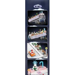 MouldKing 10158 Mould King 10158 KHU NGHỈ DƯỠNG TRƯỢT TUYẾT bộ đồ chơi xếp lắp ráp ghép mô hình Technic SKI RESORT Kỹ Thuật Công Nghệ Cao Mô Hình Phương Tiện 2181 khối